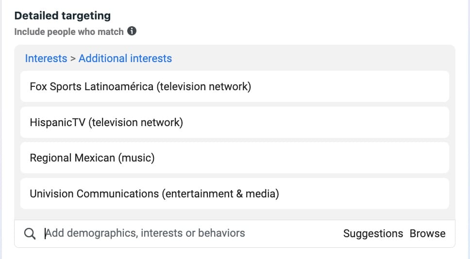 language targeting